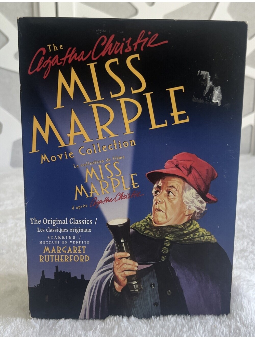 RARE 4 DISC SET Agatha Christie Miss Marple Movie Collection Margaret Rutherford